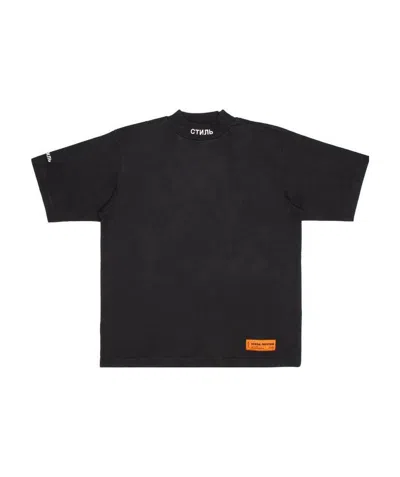 Heron Preston Logo T-shirt In Black