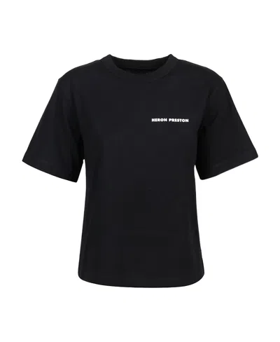 Heron Preston Logo T-shirt In Black