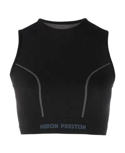 Heron Preston Logo Vest In Black