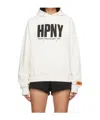 Heron Preston Long Sleeve Sweatshirt In White