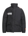 Heron Preston Man Jacket Black Size S Polyester, Cotton