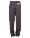 Heron Preston Man Pants Dark Purple Size S Polyester, Cotton, Polyamide In Purple