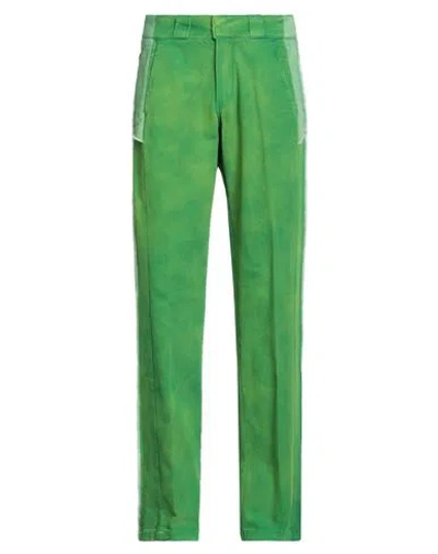 Heron Preston Man Pants Green Size M Cotton