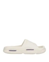 Heron Preston White Eco Moulded Slides In White