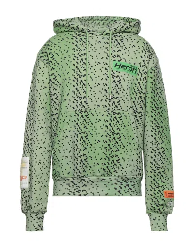 Heron Preston Sweatshirts In Green