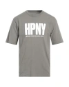 Heron Preston Man T-shirt Grey Size S Cotton In Grey