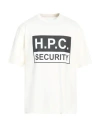 Heron Preston Cotton T-shirt With Contrasting Embroidery And Print In White