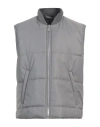 Heron Preston Man Vest Grey Size L Polyamide, Virgin Wool, Acrylic, Elastane In Gray