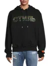Heron Preston Ctnmb Strass Logo Hoodie In Black