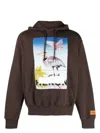 Heron Preston Heron Censored Logo Hoodie In Black