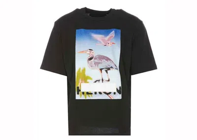 Pre-owned Heron Preston Men's  Censored Heron Tee Shirt In Black