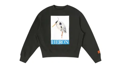Pre-owned Heron Preston Men's  Logo Sweatshirt In Black