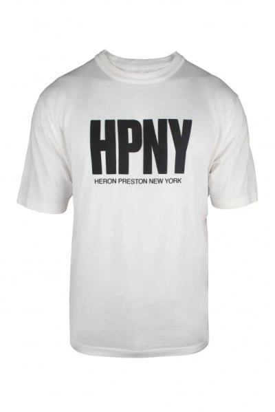 Heron Preston Men T-shirt In White