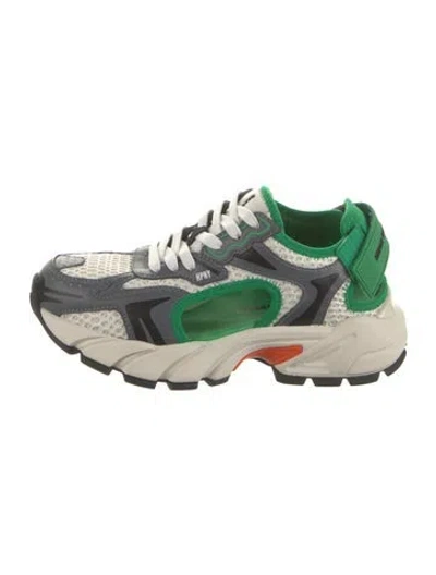 Pre-owned Heron Preston Mesh Athletic Sneakers In Multicolor