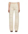Heron Preston Mid-rise Straight-leg Jeans In Neutral