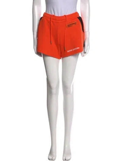 Pre-owned Heron Preston Mini Shorts W/ Tags In Orange