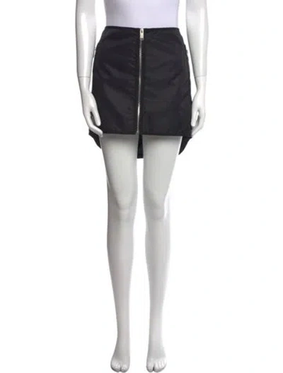Pre-owned Heron Preston Mini Skirt W/ Tags In Black