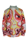 Heron Preston Multicolored Denim Jacket In Multi