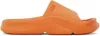 Heron Preston Orange Eco Molded Slides In Carrot