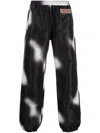 Heron Preston Printed Track Pants In Black