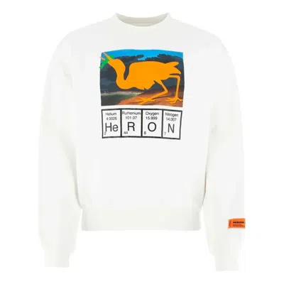 Heron Preston Periodic Table Print Sweatshirt 'white'