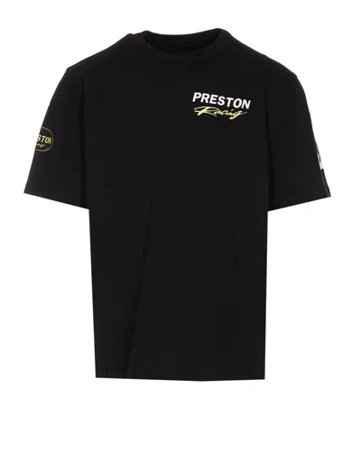 Heron Preston Preston Racing Ss T-shirt In Black