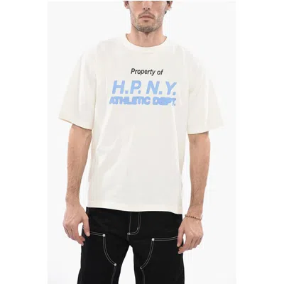 Heron Preston Man T-shirt Ivory Size S Cotton In White