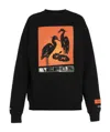 Heron Preston Heron Printed Sweater In Black