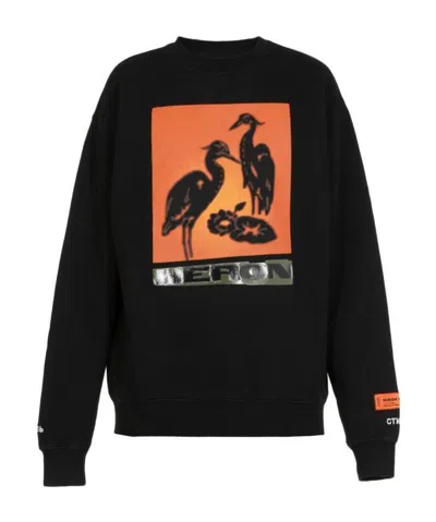 HERON PRESTON PRINTED SWEATER