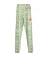 Heron Preston Printed Sweatpants In Green