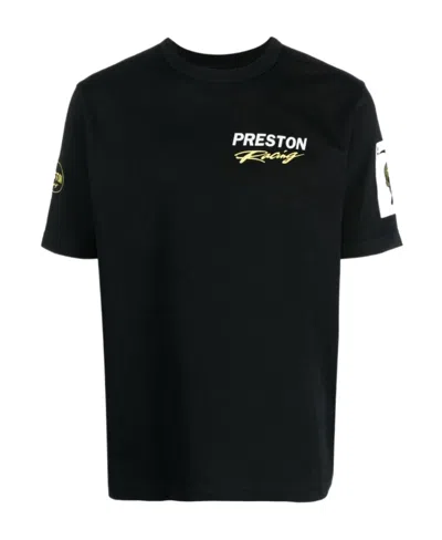 Heron Preston Racing Logo-print T-shirt In Black