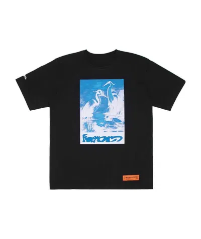Heron Preston Round-necked T-shirt In Black