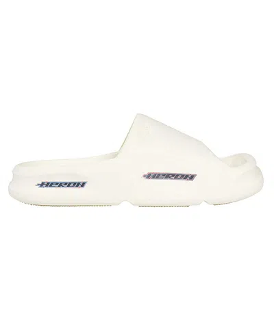 Heron Preston Rubber Slides In White