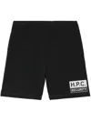 Heron Preston Security Cotton Track Shorts In Black