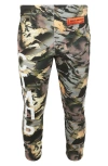 Heron Preston Graphic Camouflage Sweatpants In Green