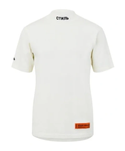 Heron Preston Short Sleeve T-shirt In White