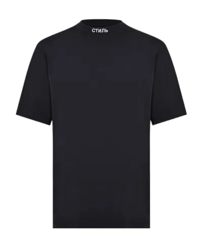 Heron Preston Short-sleeved T-shirt In Black