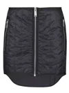 Heron Preston Ex-ray Quilted Mini Skirt In Black