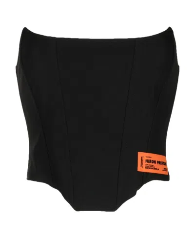 Heron Preston Sleeveless Blouse In Black