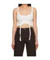 Heron Preston Sleeveless Vest In White