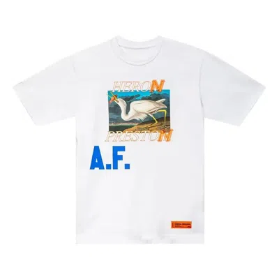 Heron Preston Ss21 Heron Af T-shirt 'white'
