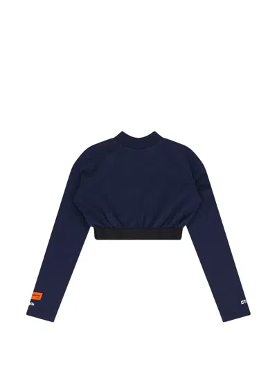 Heron Preston Stadium Turtleneck "blue" T-shirt