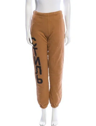 Pre-owned Heron Preston Sweatpants In Brown