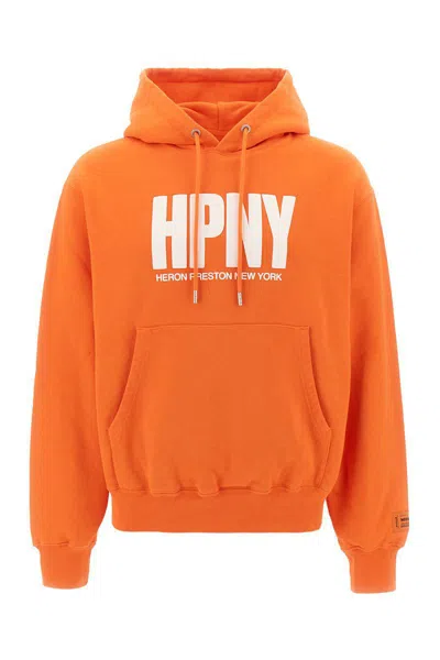 Heron Preston Sweatshirts In Orange