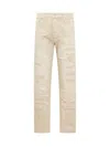 Heron Preston Tailored Cargo Pants With Five Pockets In Ivory