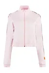 Heron Preston Two-tone Zipped Sweatshirt In Pink