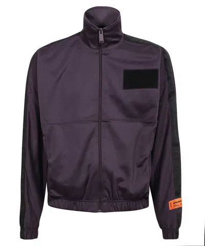 Heron Preston Techno Fabric Sweatshirt In Purple