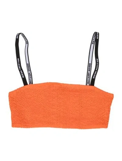Pre-owned Heron Preston Top W/ Tags In Orange