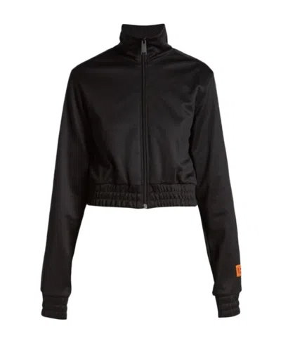 Heron Preston Tracktop Logo Black Black