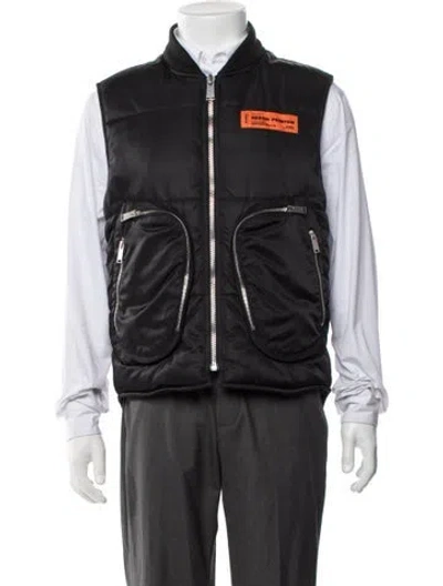 Pre-owned Heron Preston Vest In Grey